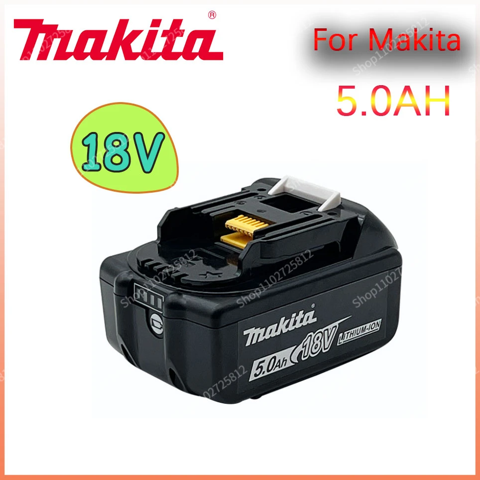 Original 18V 5000mAh Makita Rechargeable Power Tool Battery With LED Lithium-ion BL1815 BL1830 BL1860 BL1850
Original 18V 5000mAh Makita Rechargeable Power Tool Battery With LED Lithium-ion BL1815 BL1830 BL1860 BL1850
