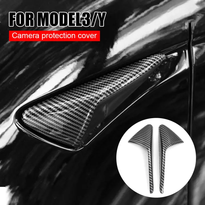 Car Side Camera Cover Protection Decoration Exterior Accesories Carbon Fiber ABS Indicator Cover for 2021 Tesla Model 3/Y/S/X
Car Side Camera Cover Protection Decoration Exterior Accesories Carbon Fiber ABS Indicator Cover for 2021 Tesla Model 3/Y/S/X