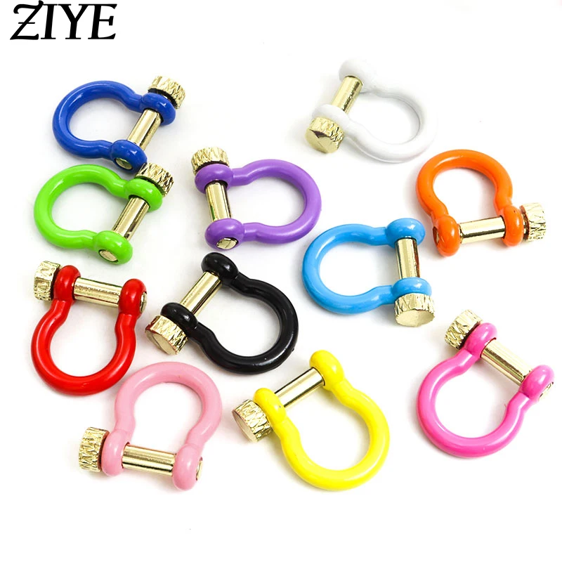 Colorful Enamel Pendant 550 Paracord U Carabiners Screw Lock Clasps Accessories For DIY Mesh Chains Jewelry Making Findings Gift
Colorful Enamel Pendant 550 Paracord U Carabiners Screw Lock Clasps Accessories For DIY Mesh Chains Jewelry Making Findings Gift