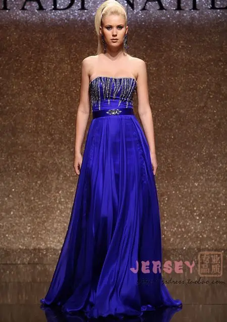 Free shipping 2016 brides maid dresses vestidos formales royal blue chiffon long design bridal gowns crystal evening dresses
Free shipping 2016 brides maid dresses vestidos formales royal blue chiffon long design bridal gowns crystal evening dresses