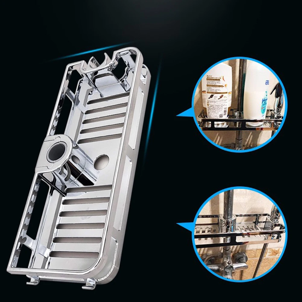 Bathroom Storage Stand Holder Lifting Rod Shower Storage Shelf Rack Removable No Drilling Anti Bacteria Shampoo Tray Organizer
Bathroom Storage Stand Holder Lifting Rod Shower Storage Shelf Rack Removable No Drilling Anti Bacteria Shampoo Tray Organizer
