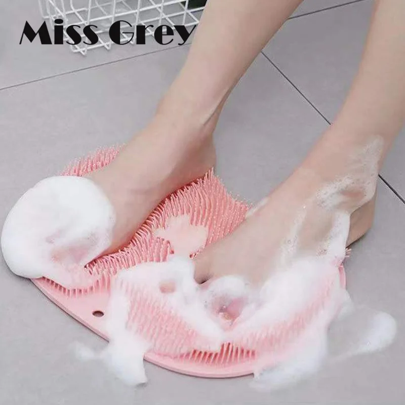 Massage Shower Foot Wash Mat With Suction Cup Household Items Cleaning Tools Bathroom Use Body Scrub Scrubber Brush Utensils
Massage Shower Foot Wash Mat With Suction Cup Household Items Cleaning Tools Bathroom Use Body Scrub Scrubber Brush Utensils
