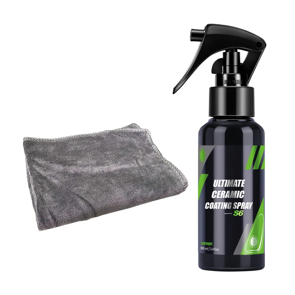 100ml Car Ceramic Coating Agent Hydrophobic Oxidation Protection Crystal Plating Spray Liquid Car Paint Polishing Car Care Kit
100ml Car Ceramic Coating Agent Hydrophobic Oxidation Protection Crystal Plating Spray Liquid Car Paint Polishing Car Care Kit