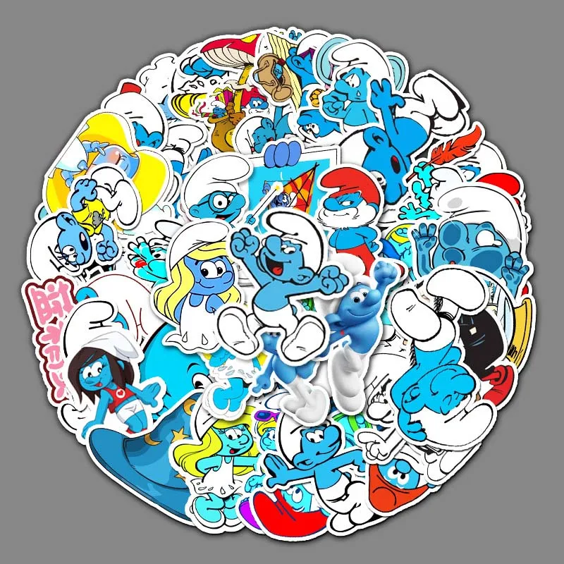 50 Pcs Disney The Smurfs Anime Cartoon Stickers For Phone Bicycle Motorcycle Waterproof Decoration Stickers Classic Kid Toy Gift
50 Pcs Disney The Smurfs Anime Cartoon Stickers For Phone Bicycle Motorcycle Waterproof Decoration Stickers Classic Kid Toy Gift