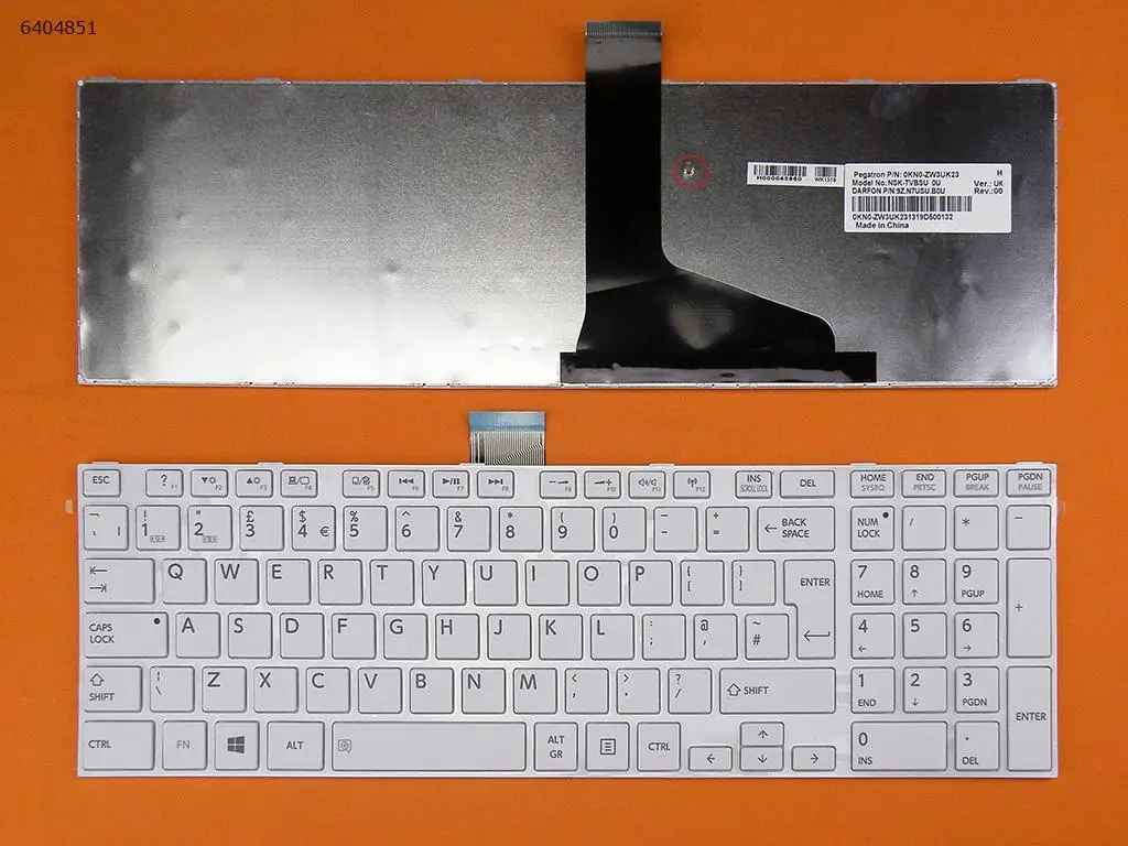 Клавиатура для ноутбука TOSHIBA L875 L875D L970 L970D L975 L975D L950 L950D L955 L955D белая рамка
Клавиатура для ноутбука TOSHIBA L875 L875D L970 L970D L975 L975D L950 L950D L955 L955D белая рамка
