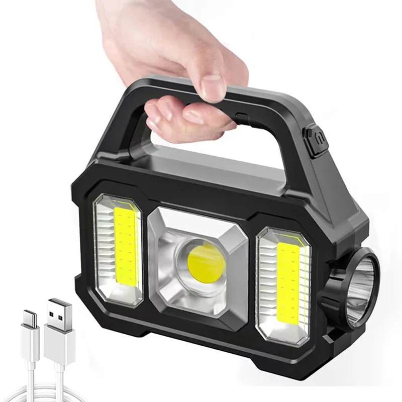 Portable Led/RGB Spotlight Super Bright Led Work Light Searchlight Solar USB Rechargeable for Outdoor Camping Lamp Flashlights
Portable Led/RGB Spotlight Super Bright Led Work Light Searchlight Solar USB Rechargeable for Outdoor Camping Lamp Flashlights