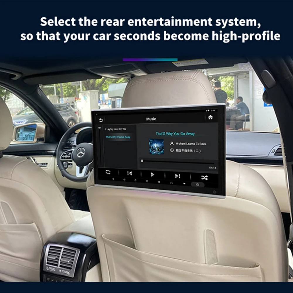 13.3 Inch Car Headrest Monitor Android IPS Touch Screen 1080P Automobile Rear Seat Video Player FM Bluetooth AirPlay HDMI
13.3 Inch Car Headrest Monitor Android IPS Touch Screen 1080P Automobile Rear Seat Video Player FM Bluetooth AirPlay HDMI