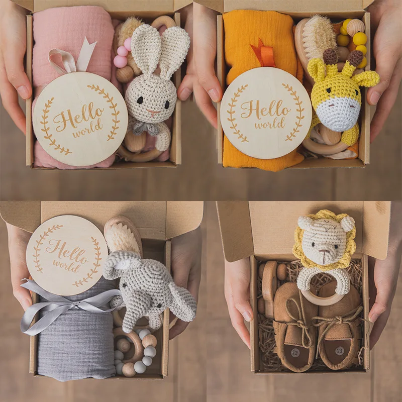 1 Set Cute Elk Fox Baby Crochet Rattle Toys Sets Beech Wooden Teether Cotton Pacifier Chain Wooden Educational Toy
1 Set Cute Elk Fox Baby Crochet Rattle Toys Sets Beech Wooden Teether Cotton Pacifier Chain Wooden Educational Toy