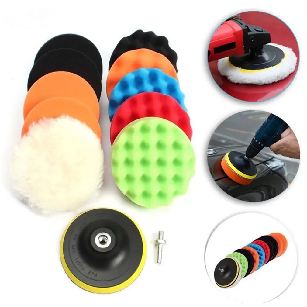 Sponge Wheel Polishing Pad Waxing Sponge Polishing Plate Car Beauty Cleaning For Polishing Waxing 12 Sets M14
Sponge Wheel Polishing Pad Waxing Sponge Polishing Plate Car Beauty Cleaning For Polishing Waxing 12 Sets M14