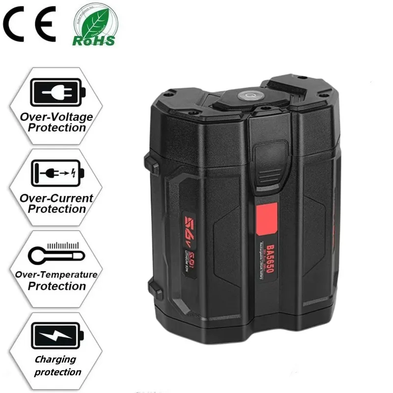 5000mAh For EGO 56V battery BA2800T BA4200T Electric tools Rechargeable Battery Perfect compatibility and smooth use
5000mAh For EGO 56V battery BA2800T BA4200T Electric tools Rechargeable Battery Perfect compatibility and smooth use