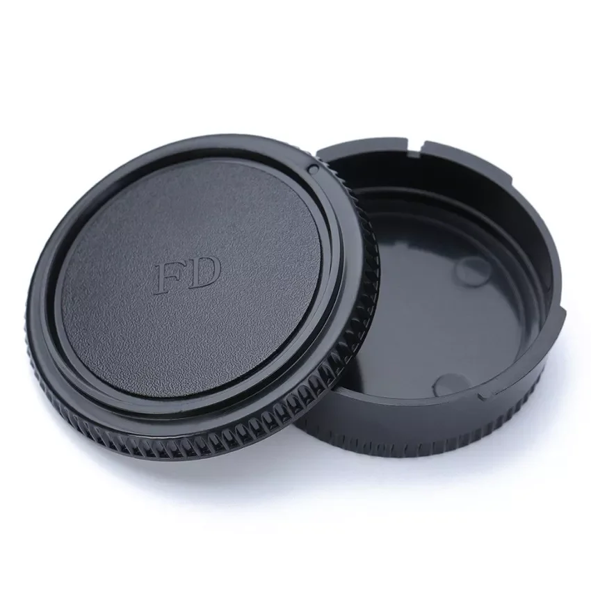 Rear Lens Cap + Front Body Cover Protector For Canon FD Camera Black Camera Accessories
Rear Lens Cap + Front Body Cover Protector For Canon FD Camera Black Camera Accessories
