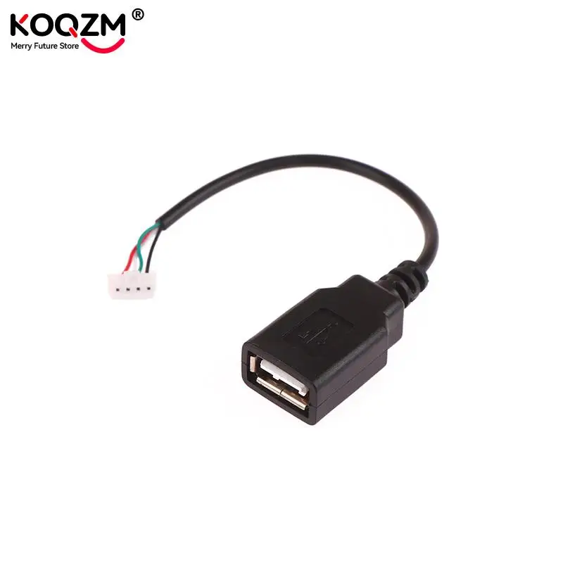 USB Female Terminal Data Cable PH2.0 4P 2.54mm Motherboard Cable USB to Dupont 4 pin Adapter Extension Cable Touch Screen Cable
USB Female Terminal Data Cable PH2.0 4P 2.54mm Motherboard Cable USB to Dupont 4 pin Adapter Extension Cable Touch Screen Cable