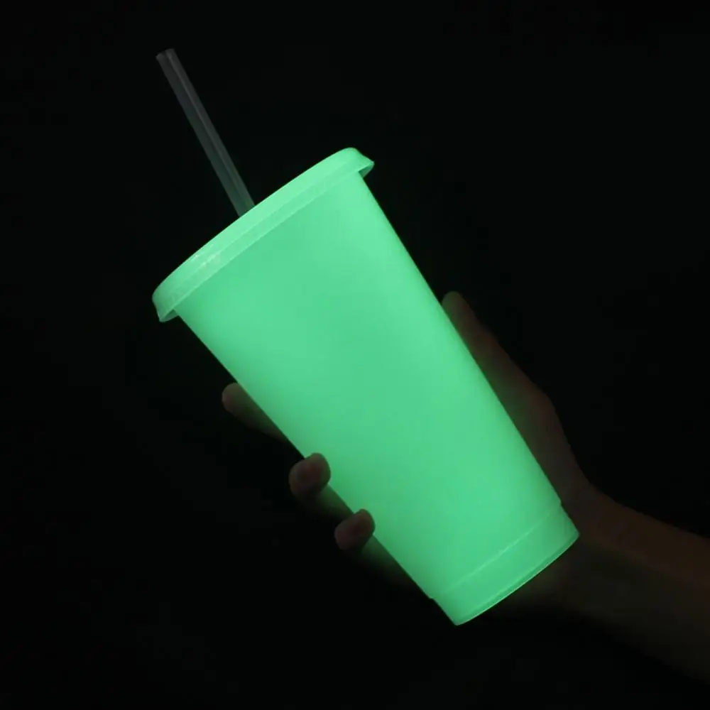 710ml single-layer plastic straw color changing luminous cup fruit tea drink coffee fluorescent cup luminous cup
710ml single-layer plastic straw color changing luminous cup fruit tea drink coffee fluorescent cup luminous cup