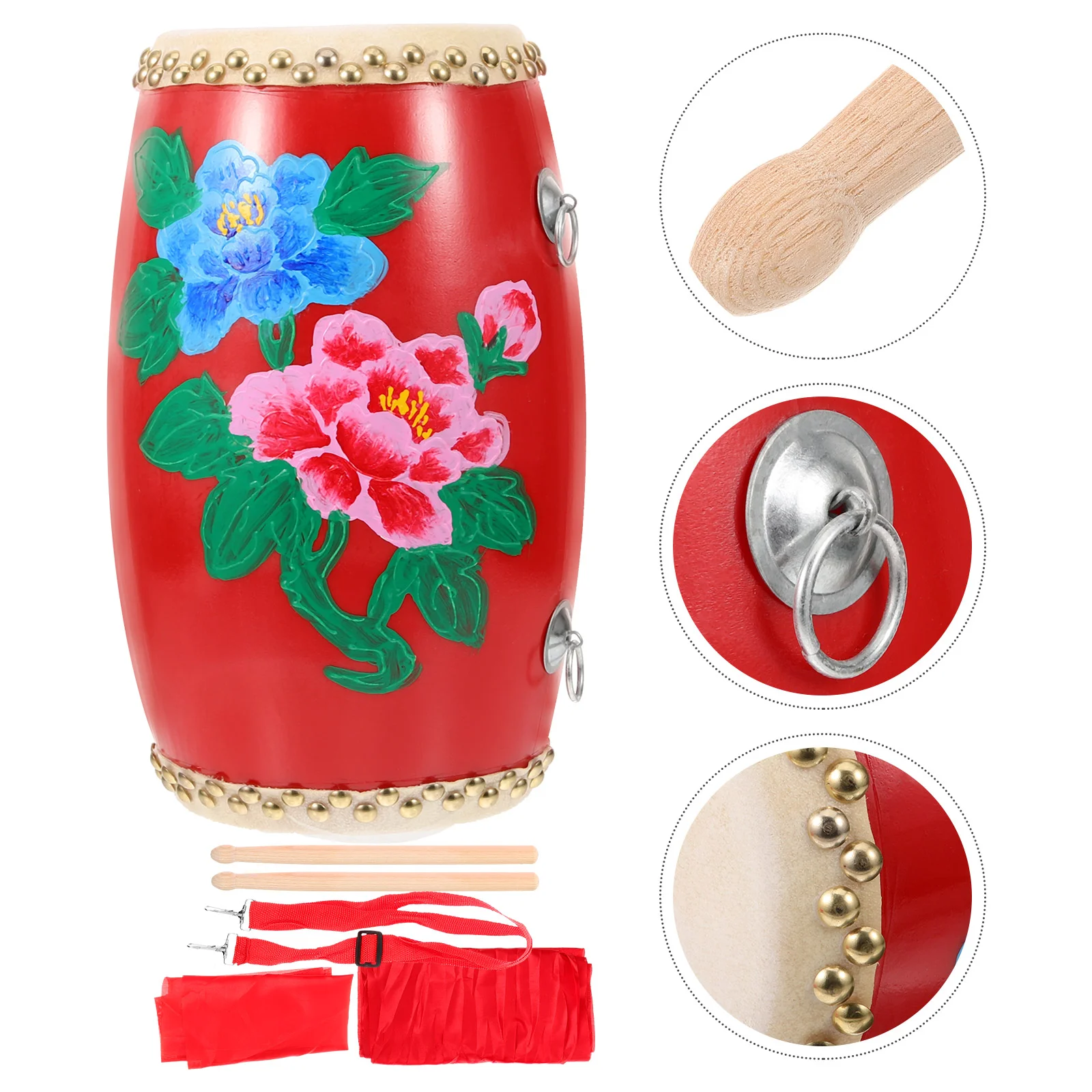 Waist Drum Hand Simple Instrument Drums Traditional Percussion Portable Professional Folk Dance Cowhide Adult Toy Chinese
Waist Drum Hand Simple Instrument Drums Traditional Percussion Portable Professional Folk Dance Cowhide Adult Toy Chinese