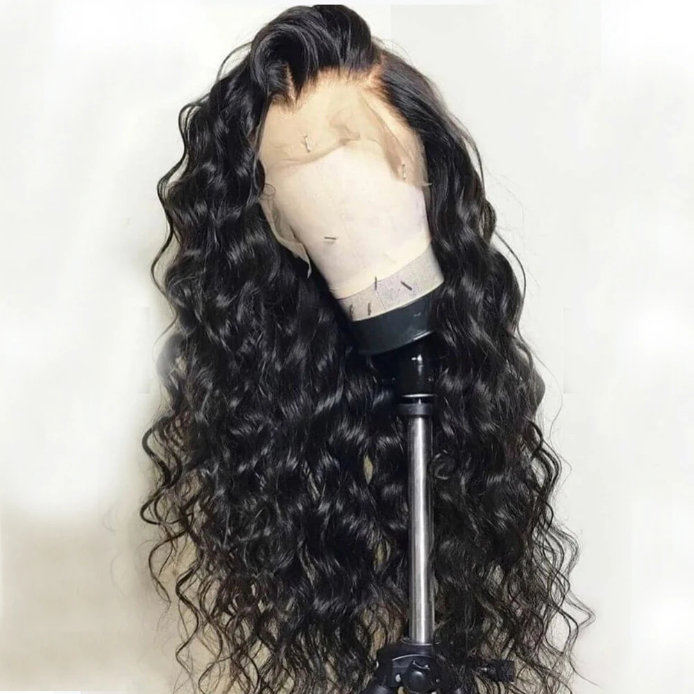 Synthetic Wig Middle Part Kinky Curly Natural Black Colored Glueless Lace Front For Black Women With Baby Hair Daily Wear Wigs
Synthetic Wig Middle Part Kinky Curly Natural Black Colored Glueless Lace Front For Black Women With Baby Hair Daily Wear Wigs