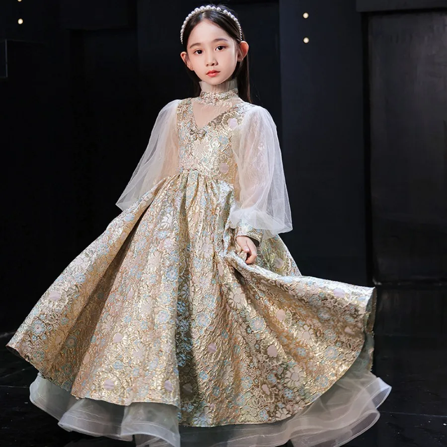 High End Teen Transparent Lantern Long Sleeve Evening And Prom Dress 4 To 14 Years Girls Wedding Party And Bridesmaid Ball Gown
High End Teen Transparent Lantern Long Sleeve Evening And Prom Dress 4 To 14 Years Girls Wedding Party And Bridesmaid Ball Gown