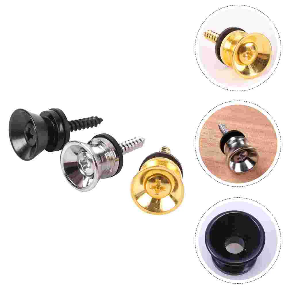9 Pcs Belt Buckle Guitar Strap Nails Instrument Lock Suite Anti-skid Button Non-slip Copper Safe Punk
9 Pcs Belt Buckle Guitar Strap Nails Instrument Lock Suite Anti-skid Button Non-slip Copper Safe Punk