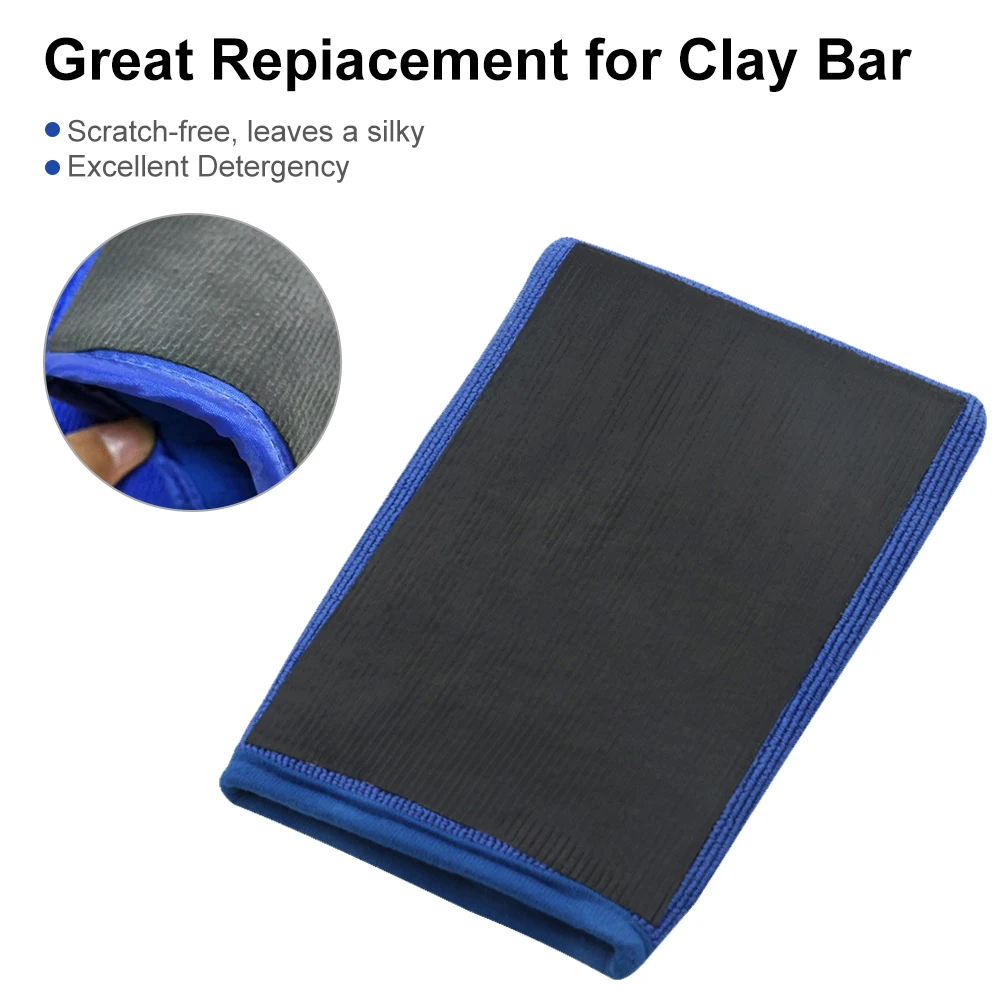 2 Pcs Clay Stick Gloves Microfiber Car Cleaning Wash Gloves Detail Wash Polished Polymer Rubber Coated Car Wash Accessories
2 Pcs Clay Stick Gloves Microfiber Car Cleaning Wash Gloves Detail Wash Polished Polymer Rubber Coated Car Wash Accessories