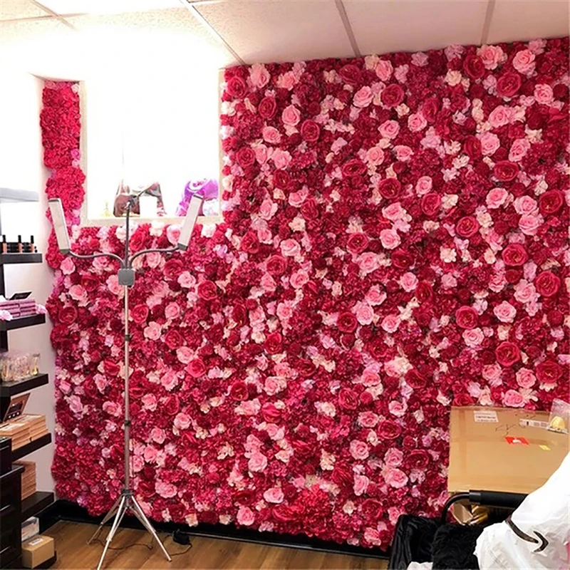 Rose Red Artificial Flower Wall Panels for Weddings Decor Home Decoration Birthdays Party Baby Show Display Windows Flower Wall
Rose Red Artificial Flower Wall Panels for Weddings Decor Home Decoration Birthdays Party Baby Show Display Windows Flower Wall