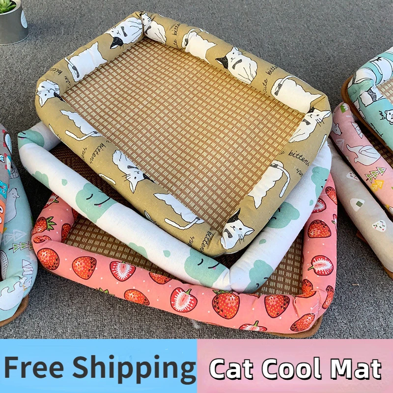 Kennel Summer Wholesale New Kennel Four Seasons Universal Bed Washable Cat Kennel Mat Cool Cushion Pet Products Toys Flax
Kennel Summer Wholesale New Kennel Four Seasons Universal Bed Washable Cat Kennel Mat Cool Cushion Pet Products Toys Flax