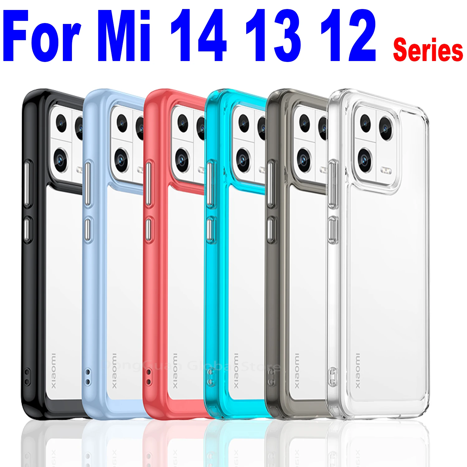 Colorful Case Rugged Shield Shockproof Armor For Xiaomi Mi 14 14Pro 13 13Pro Civi3 12 12X 12S Pro Lite Ultra Fold2 POCO Shell
Colorful Case Rugged Shield Shockproof Armor For Xiaomi Mi 14 14Pro 13 13Pro Civi3 12 12X 12S Pro Lite Ultra Fold2 POCO Shell
