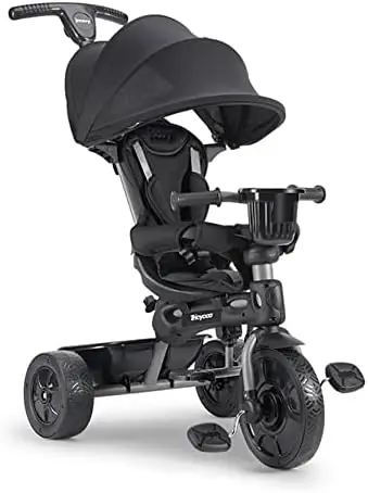 Tricycoo 4.1 Kids Tricycle with 4-Stages Featuring Extra-Wide Front Tire, Removable and Adjustable Parent Handle, Safety Harness
Tricycoo 4.1 Kids Tricycle with 4-Stages Featuring Extra-Wide Front Tire, Removable and Adjustable Parent Handle, Safety Harness