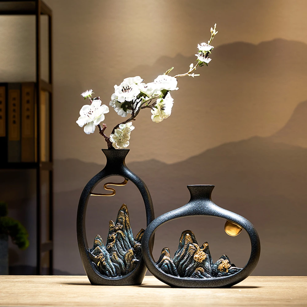 Creative Rockery Shape Resin Vase Modern Home Decoration Accessories Garden Flower Vases Crafts Living Room Decor Ornament Gift
Creative Rockery Shape Resin Vase Modern Home Decoration Accessories Garden Flower Vases Crafts Living Room Decor Ornament Gift