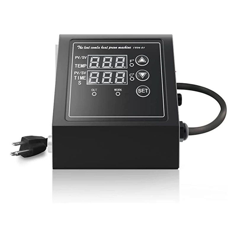 Universal Heat Press Control Box Type For Transfer Sublimation Print Machine Double Hole Temp Timer Control Box US Plug
Universal Heat Press Control Box Type For Transfer Sublimation Print Machine Double Hole Temp Timer Control Box US Plug
