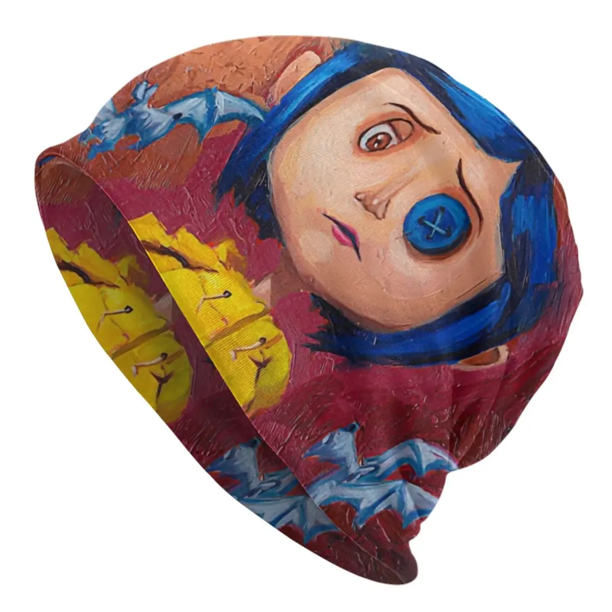 Halloween Horror Movie Coraline Beanie Cap Unisex Winter Warm Bonnet Femme Knitted Hats Fashion Outdoor Skullies Beanies Caps
Halloween Horror Movie Coraline Beanie Cap Unisex Winter Warm Bonnet Femme Knitted Hats Fashion Outdoor Skullies Beanies Caps