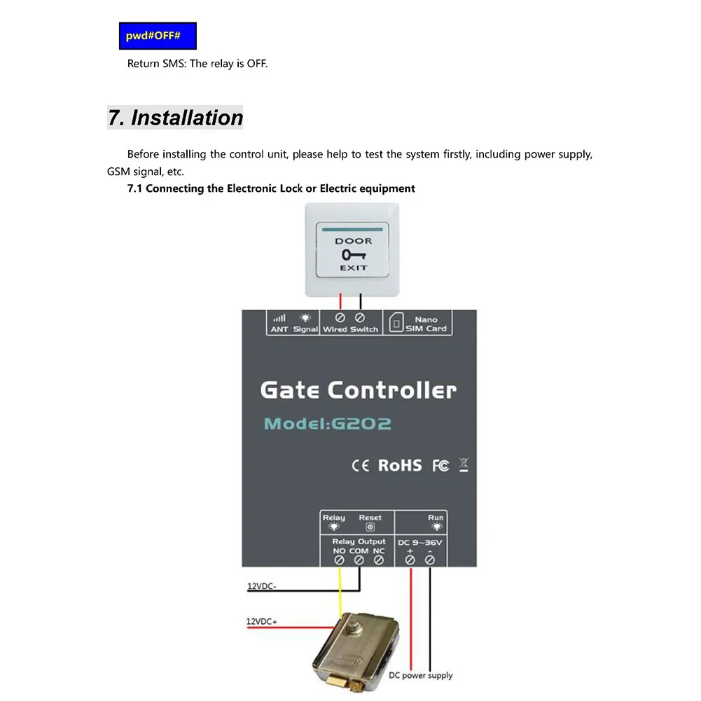 Relay Switch Control Unit Remote Access Remote On/Off Door Gate Door Gate Opener Door Opener Electronic Components
Relay Switch Control Unit Remote Access Remote On/Off Door Gate Door Gate Opener Door Opener Electronic Components