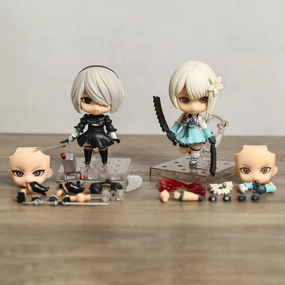 1475 2B / 1705 Kaine NieR Automata, экшн-фигурка, сменяющая лицо игрушечная кукла
1475 2B / 1705 Kaine NieR Automata, экшн-фигурка, сменяющая лицо игрушечная кукла