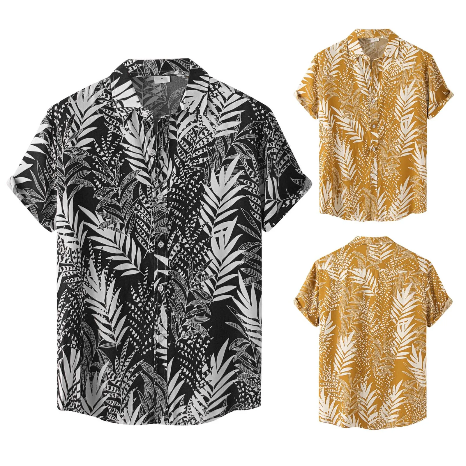 Men's Fashion Casual Tops Shirt Large Size Lapel Short Sleeve Button Fashion Shirt Blouse Printed Tops for Leggings Short Sleeve
Men's Fashion Casual Tops Shirt Large Size Lapel Short Sleeve Button Fashion Shirt Blouse Printed Tops for Leggings Short Sleeve