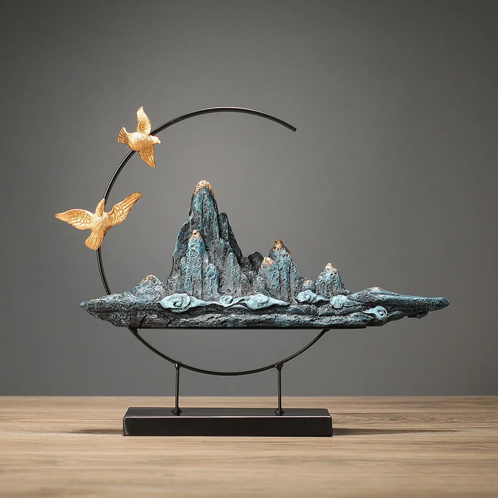 Landscape ornaments Zen home decoration crafts teahouse desktop TV cabinet wine cabinet creative office opening gifts
Landscape ornaments Zen home decoration crafts teahouse desktop TV cabinet wine cabinet creative office opening gifts