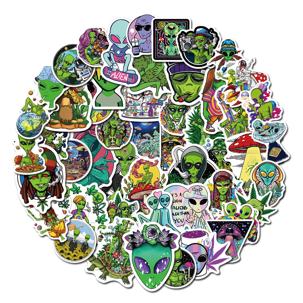 10/30/50Pcs Maple Leaf Weed Alien Graffiti Stickers DIY For Luggage Car Guitar Motorcycle Laptop Cartoon Sticker Decals Kids Toy
10/30/50Pcs Maple Leaf Weed Alien Graffiti Stickers DIY For Luggage Car Guitar Motorcycle Laptop Cartoon Sticker Decals Kids Toy