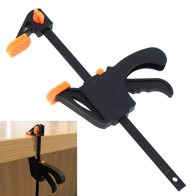 Spreader Work Bar Clamp F Clamp Gadget Tool DIY Hand Speed Squeeze Quick Ratchet Release Clip Kit 4 Inch Wood Working
Spreader Work Bar Clamp F Clamp Gadget Tool DIY Hand Speed Squeeze Quick Ratchet Release Clip Kit 4 Inch Wood Working