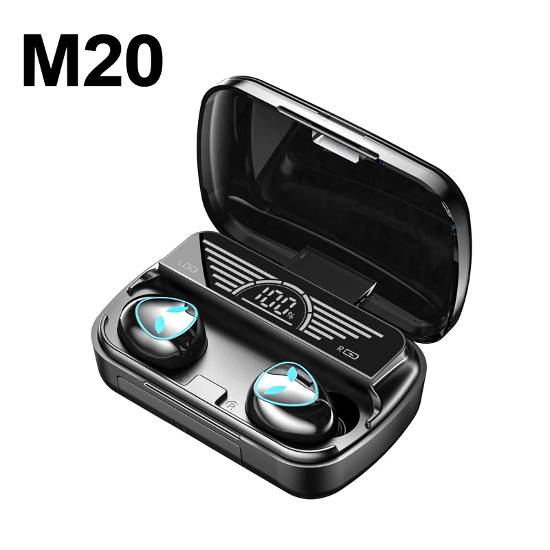 M20 Bluetooth Headset 5.3 TWS Touch with Power Display in-ear true wireless digital display e-sports game earphone
M20 Bluetooth Headset 5.3 TWS Touch with Power Display in-ear true wireless digital display e-sports game earphone