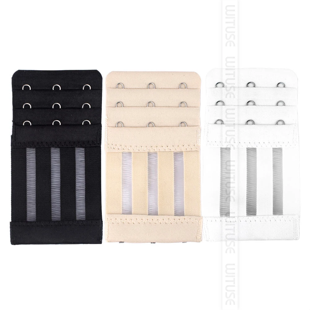 WITUSE Cheap! Bra Extenders Strap Extension 3 Hooks 4 Hooks 3 Colors Belt Comfort Underwear For Women's Buckle Elastic Clips
WITUSE Cheap! Bra Extenders Strap Extension 3 Hooks 4 Hooks 3 Colors Belt Comfort Underwear For Women's Buckle Elastic Clips