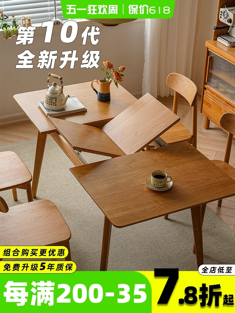 Retractable Dining Table Small Apartment Dining Tables and Chairs Set Folding Household Dining Table Retractable Dining Table
Retractable Dining Table Small Apartment Dining Tables and Chairs Set Folding Household Dining Table Retractable Dining Table
