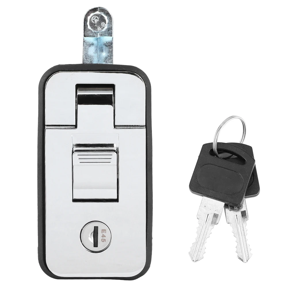 Trailer RV Stainless Steel Latch Lock Kit Toolbox Cabinet Luggage Latch with 2 Keys compression door lock with lock
Trailer RV Stainless Steel Latch Lock Kit Toolbox Cabinet Luggage Latch with 2 Keys compression door lock with lock