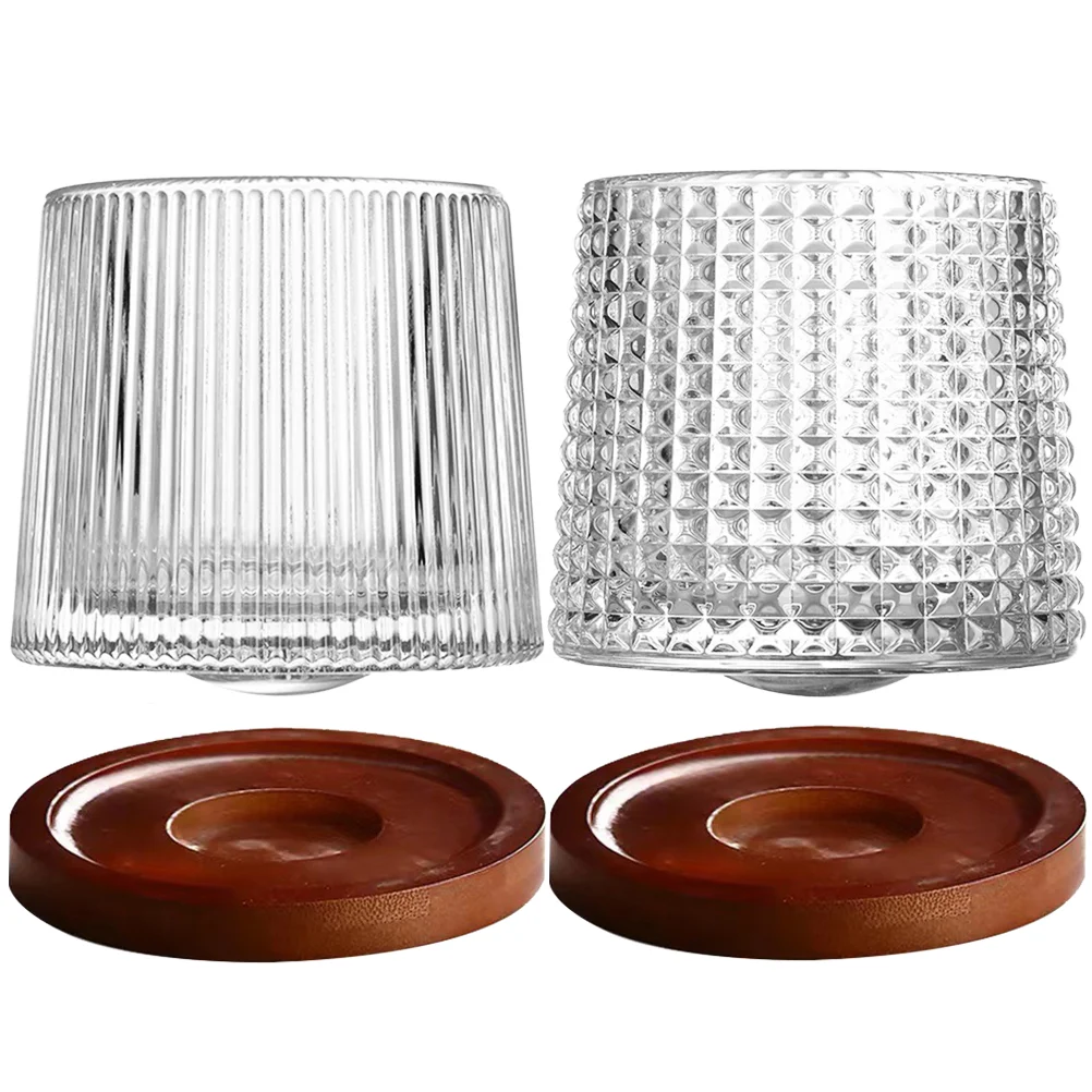 2 Sets Transparent Glasses Brandy Glasses Clear Glass Mugs Bourbon Glasses Decked Accessories Whiskey Cup Household Swivel Glass
2 Sets Transparent Glasses Brandy Glasses Clear Glass Mugs Bourbon Glasses Decked Accessories Whiskey Cup Household Swivel Glass