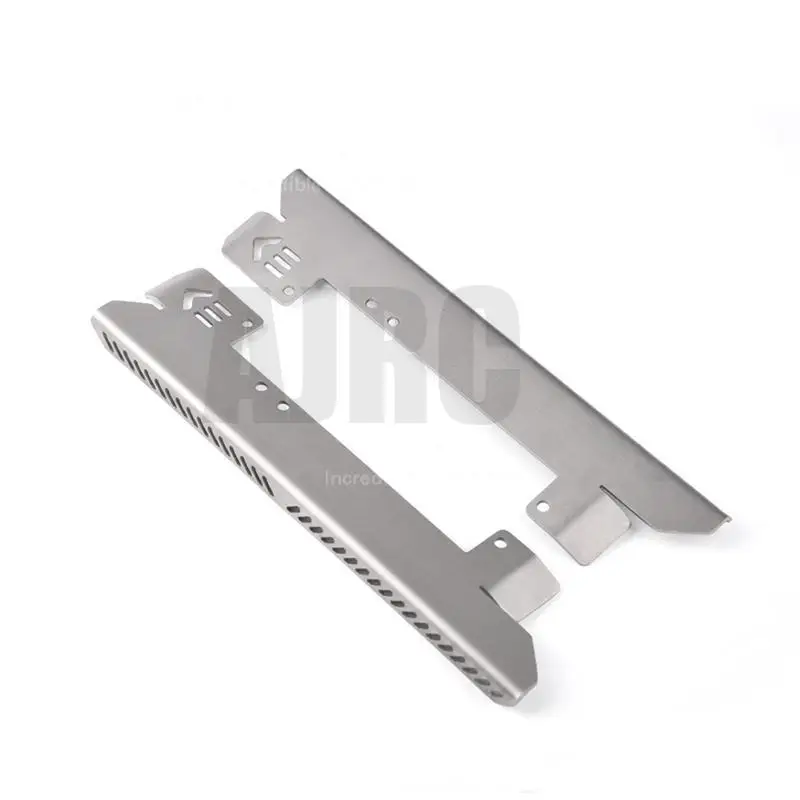 SCX10 II UMG10 chassis side guards side skirts stainless steel armored AXIAL Unimog for 1/10 RC car parts
SCX10 II UMG10 chassis side guards side skirts stainless steel armored AXIAL Unimog for 1/10 RC car parts