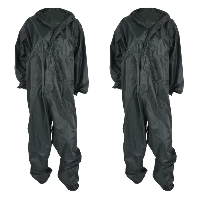 2X Fashion Motorcycle Raincoat /Conjoined Raincoat/Overalls Men And Women Fission Rain Suit Rain Coat XXL Armygreen
2X Fashion Motorcycle Raincoat /Conjoined Raincoat/Overalls Men And Women Fission Rain Suit Rain Coat XXL Armygreen