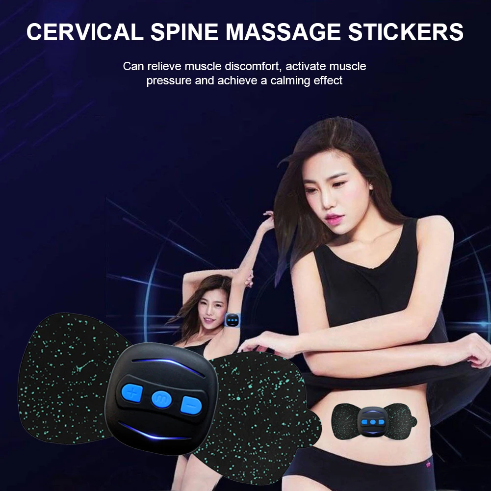 Neck Back Massager Cervical Portable Abdominal Massage Relax Patch Health Care for Easy Safety Working-out Ornaments
Neck Back Massager Cervical Portable Abdominal Massage Relax Patch Health Care for Easy Safety Working-out Ornaments