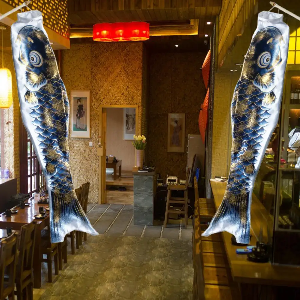 Carp Flag Durable Colorful Fadeless Japanese Style Hanging Carp Windsock Carp Windsock Sushi Restaurant Supplies
Carp Flag Durable Colorful Fadeless Japanese Style Hanging Carp Windsock Carp Windsock Sushi Restaurant Supplies