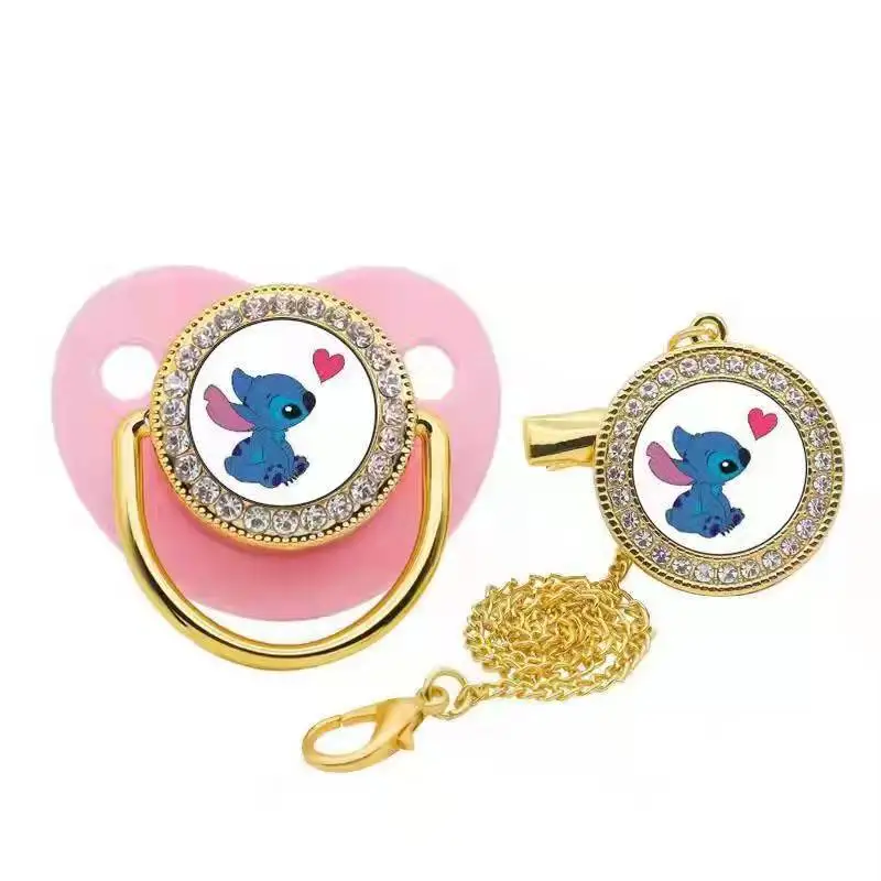 【1 Set】Disney Pink Series 2 Pacifiers 6-12 Months Baby Weaning Baby Point Drill Play Mouth with Dust Cover and Pacifier Clip
【1 Set】Disney Pink Series 2 Pacifiers 6-12 Months Baby Weaning Baby Point Drill Play Mouth with Dust Cover and Pacifier Clip