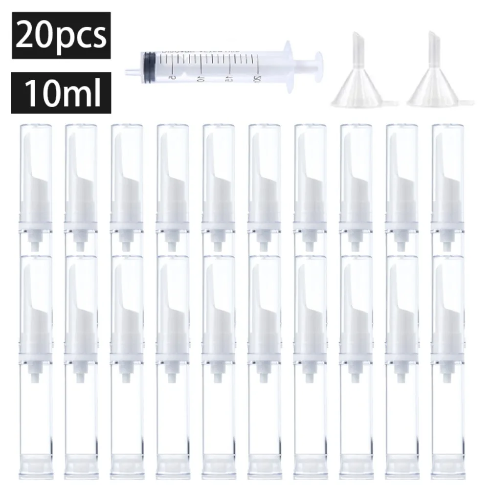 20PCS 5/10/15ML Travel Airless Pump Empty Vacuum Lotion Bottles Cosmetic Eye Serum Vacuum Bottles Toiletries Liquid Containers
20PCS 5/10/15ML Travel Airless Pump Empty Vacuum Lotion Bottles Cosmetic Eye Serum Vacuum Bottles Toiletries Liquid Containers