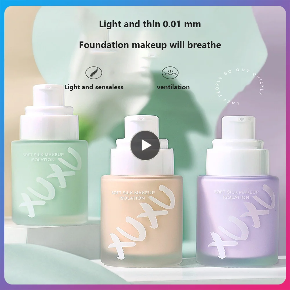 Modify Skin Tone Moisture Primer Face Makeup Base 30ml Concealer Base Cream Makeup Primer Face Makeup Oil Control Invisible Pore
Modify Skin Tone Moisture Primer Face Makeup Base 30ml Concealer Base Cream Makeup Primer Face Makeup Oil Control Invisible Pore