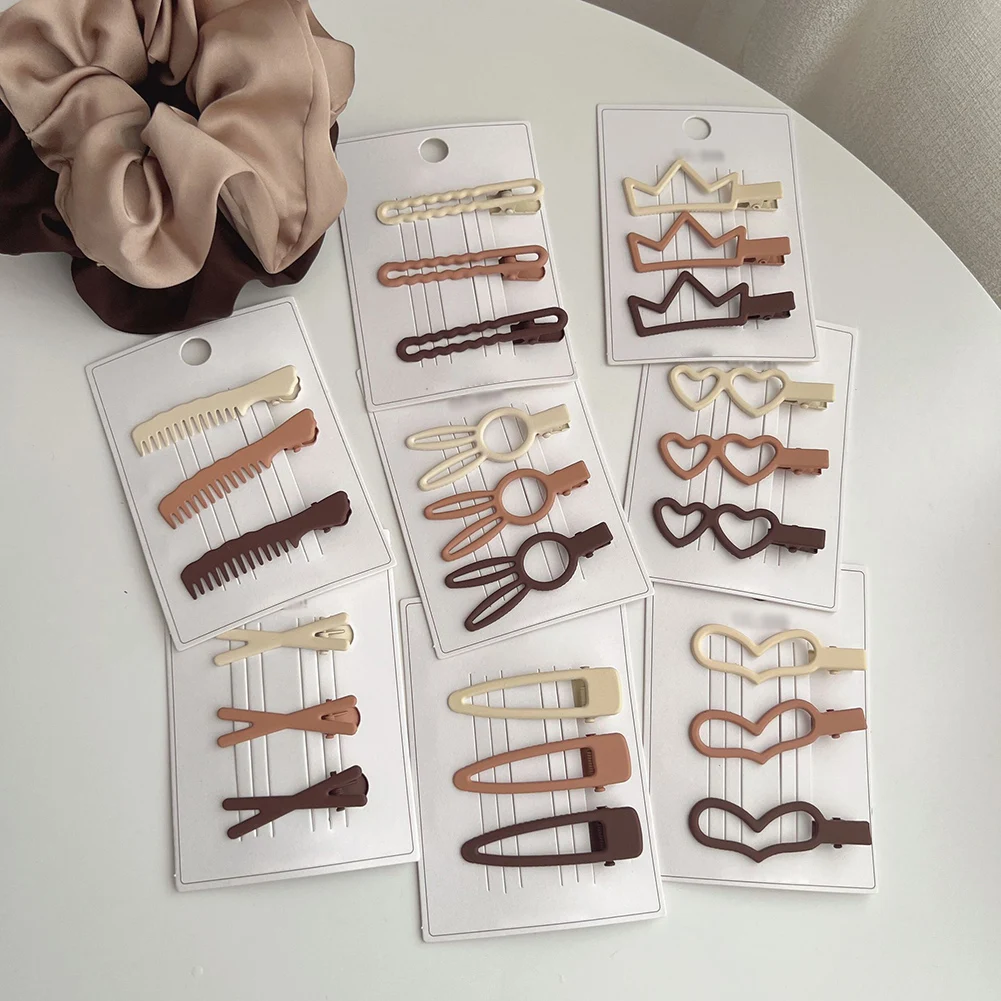 3PCS Cute Cartoon Heart Metal Candy Color Baby Duckbill Clips Hairpins Hair Clip for Girls Headwear Children Hair Accessories
3PCS Cute Cartoon Heart Metal Candy Color Baby Duckbill Clips Hairpins Hair Clip for Girls Headwear Children Hair Accessories