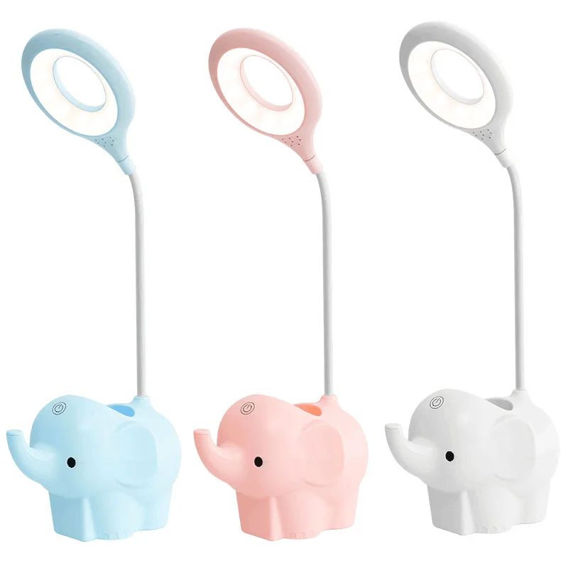 LED Desk Lamp USB Charging Elephant Decorative Bedroom Living Room Touch 3 Colors Dimmable Children'S Eye Protection Table Lamp
LED Desk Lamp USB Charging Elephant Decorative Bedroom Living Room Touch 3 Colors Dimmable Children'S Eye Protection Table Lamp