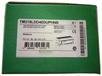 Новый оригинальный товар в коробке TM218LDD40DUPHNB {склад} гарантия 1 год отправка в течение 24 часов
Новый оригинальный товар в коробке TM218LDD40DUPHNB {склад} гарантия 1 год отправка в течение 24 часов